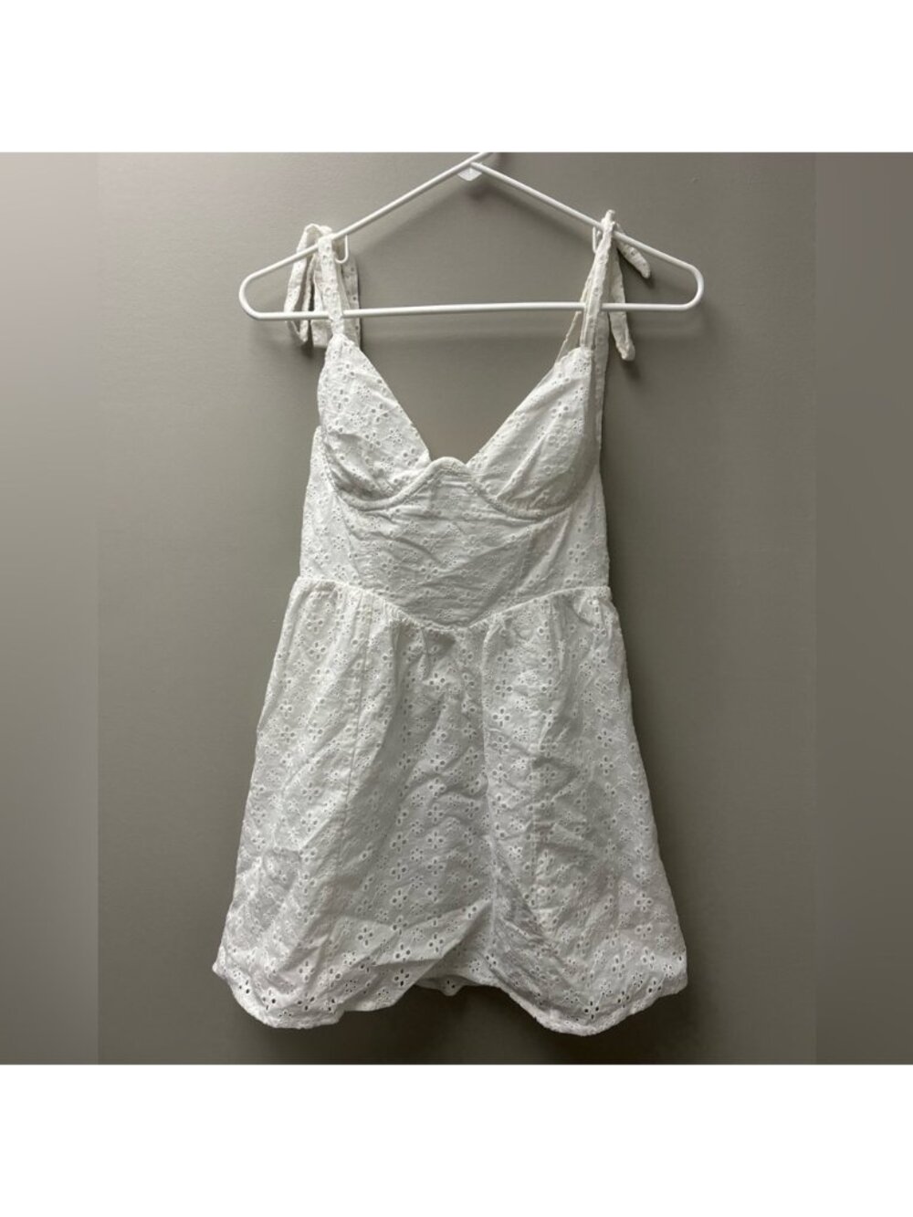 Garage Women’s Floral White Mini‎ Dress